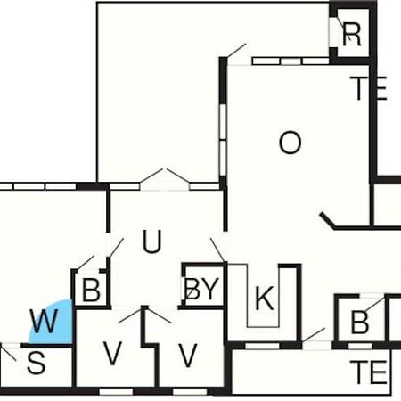 12 Person Holiday Home In Aakirkeby Vester Somarken المظهر الخارجي الصورة